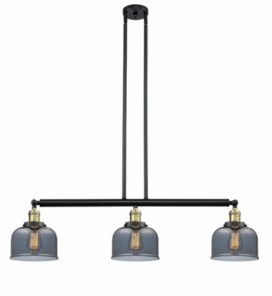 Bell 3 Light Stem Adjustable Island 13 Inch X 40.5 Inch Wide by Innovations - 213-BAB-G73