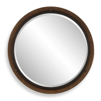Porthole Round Mirror 39.25 Inch Tall and 39.25 Inch Wide by Uttermost - 08287