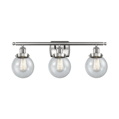 Beacon 100W 3 LED Bath Vanity 11 Inch Tall and 26 Inch Wide by Innovations - 916-3W-G20-6-LED