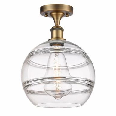 Rochester 1 Light 12.88 Inch Tall Semi Flush Mount by Innovations - 516-1C-G556-10