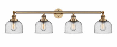 Bell 4 Light Adjustable Bath Vanity 9.75 Inch X 44 Inch Wide by Innovations - 215-BB-G74
