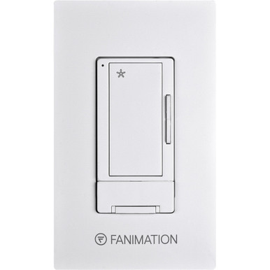 Accessory 3 Speed Fan Wall Control with Receiver by Fanimation - WR500WH