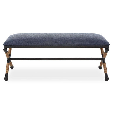 Buxton Causeway Bench 21.2 Inch Tall X 47.5 Inch Wide by Bailey Street Home - 208-BEL-4792378