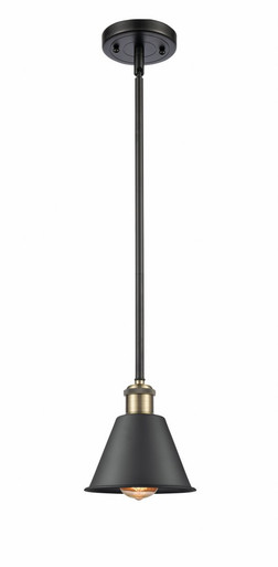 Smithfield 1 Light Mini Pendant 7.5 Inch and 6.5 Inch Wide by Innovations - 516-1S-BAB-M8