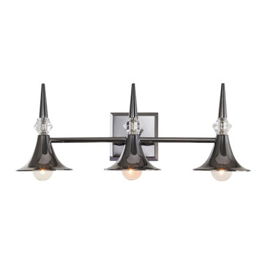 Tromba 3 Light Bath Vanity 8.88 Inch Tall and 21.5 Inch Wide by Varaluz - V67921BC