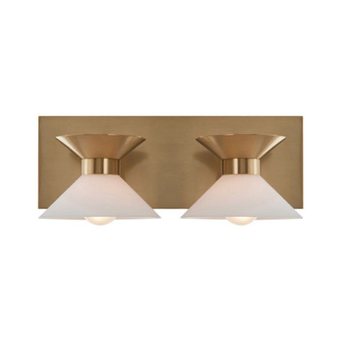Ringsted 2 Light Bath Vanity 11.3 Inch Tall and 14.13 Inch Wide by Varaluz - V67433BB