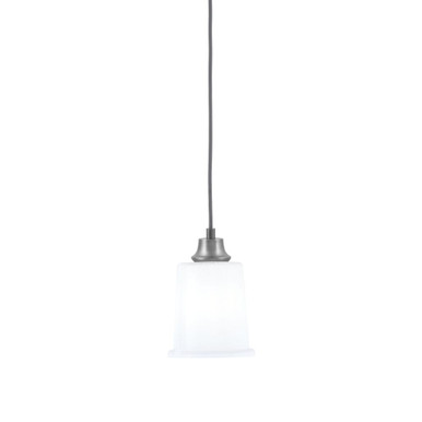 1 Light Cord Hung Pendant 8 Inch Tall and 5.25 Inch Wide by Toltec - 32-8-525