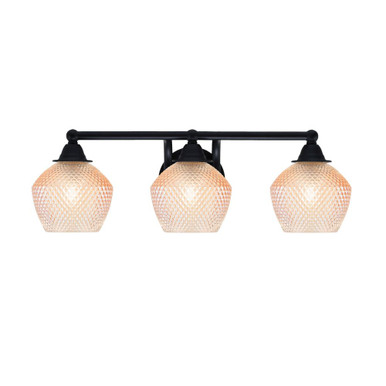 Paramount 3 Light Bath Bar 7.5 Inch Tall and 22.75 Inch Length by Toltec - 3423-4623