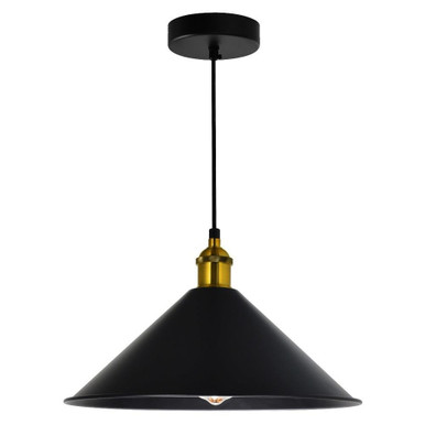 Brave 1 Light Medium Pendant 12 Inch Wide by CWI - 9605P12-1-101-B