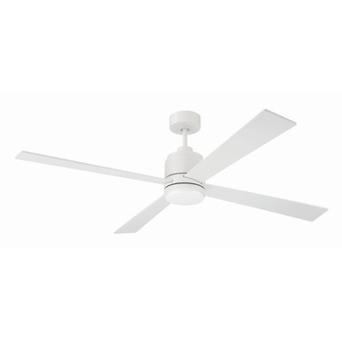 McCoy 4 Blade Ceiling Fan with Light Kit 16.46 X 60 Inch Wide by Craftmade - MCY60