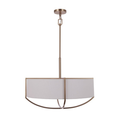Banks 8 Light Pendant 23.5 Inch Tall and 32.5 Inch Wide by Craftmade - 62098-SB