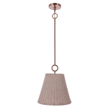 Kirsten 1 Light Pendant 17 Inch Tall and 12 Inch Wide by Craftmade - 61891