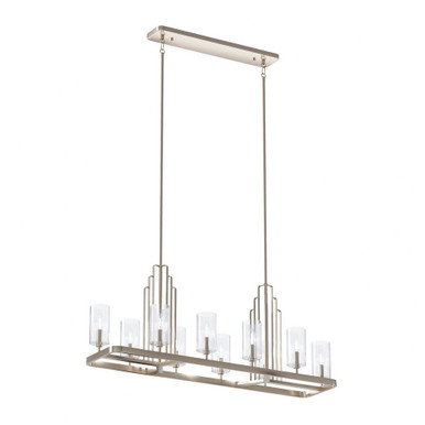 Kimrose 10 Up Light Linear Chandelier by Kichler - 52413