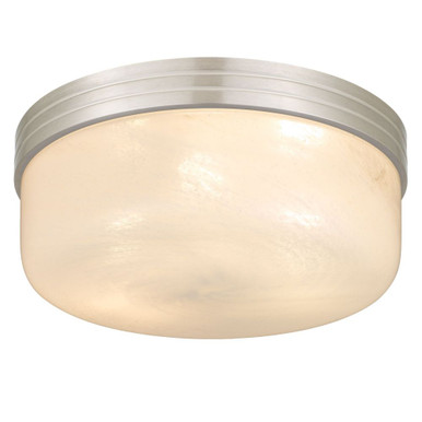 Langford 15W 3 LED Flush Mount 6 Inch Tall and 15 Inch Wide by Quoizel - LANG1615