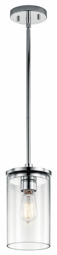 Henderson Cottages 1 Light Mini Pendant by Bailey Street Home - 147-BEL-2279354
