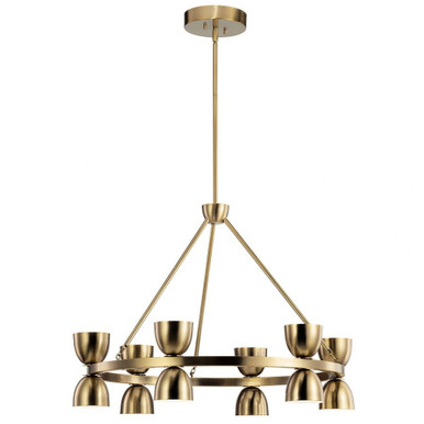 North Birches 12 Light Large Chandelier by Bailey Street Home - 147-BEL-1031899