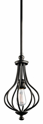 Kensington 1 Light Small Pendant by Kichler - 43333oz