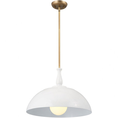 Gregory Banks 1 Light Large Pendant by Bailey Street Home - 147-BEL-1116961