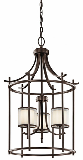 Tallie 3 Light Small Foyer Chandelier by Kichler - 43139miz