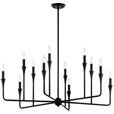 Alvaro 12 Light Oversized Chandelier by Kichler - 52692