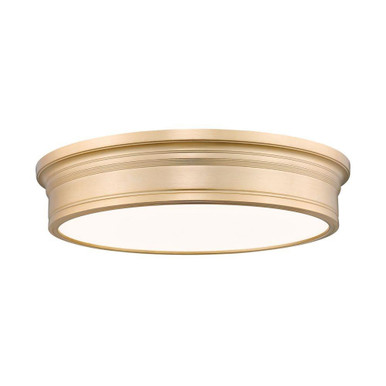 Bentley 50W 1 LED Flush Mount 4 Inch Tall and 20 Inch Wide by Z Lite - 7702F20
