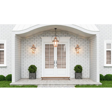 Chichester Loke 2 Light Outdoor Wall Lantern by Bailey Street Home - 71-BEL-4621635