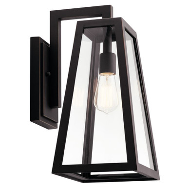 Delison 1 Light Large Outdoor Wall Lantern by Kichler - 49332rz