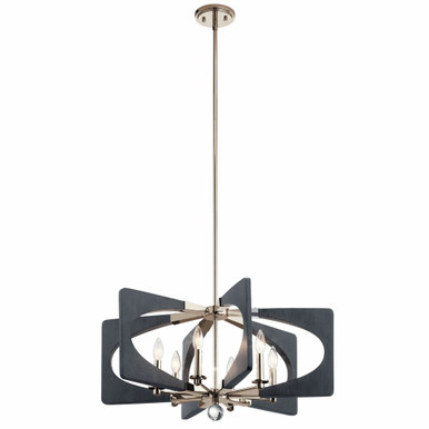 Alscar 6 Light Large Chandelier by Kichler - 44360DWG