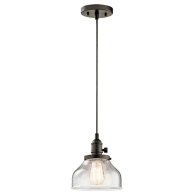 Avery 1 Light Small Pendant 8 Inch Wide by Kichler - 43850