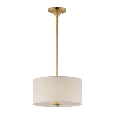 Bongo 2 Light 13 Inch Wide Semi Flush Mount by Maxim - 10011OMNAB