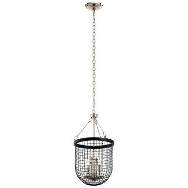 Byatt 4 Light Medium Pendant by Kichler - 42375bk