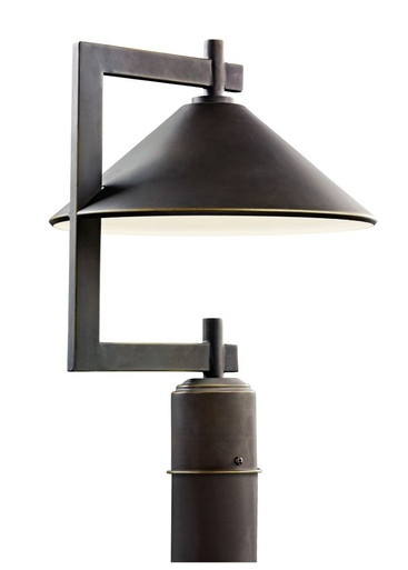 Ripley 1 Light Outdoor Post Mount 12 Inches Wide by Kichler - 49063oz