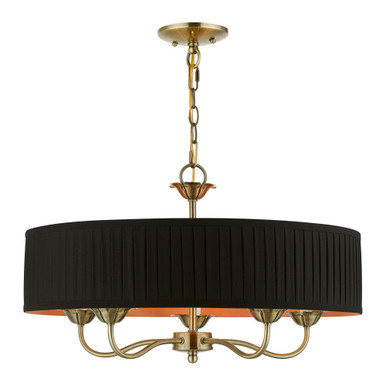 Harrington 5 Light Large Pendant by Livex - 41865