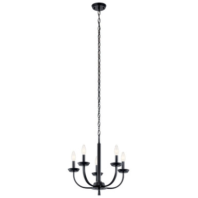 Kennewick 5 Light Small Candle Style Chandelier by Kichler - 52385