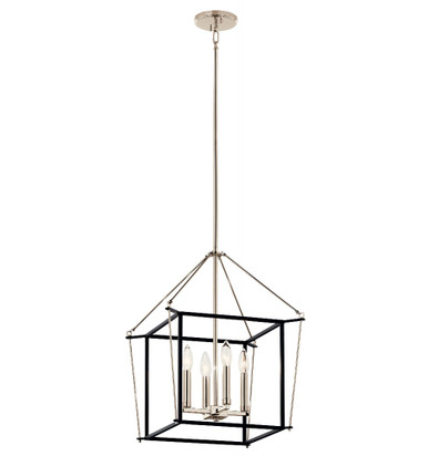 Eisley 4 Light Large Foyer Pendant 21.25 Inch Tall by Kichler - 52626