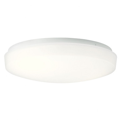 Ceiling Space 20W 1 LED 13.5 Inch Wide Flush Mount by Kichler - 10767WHLED