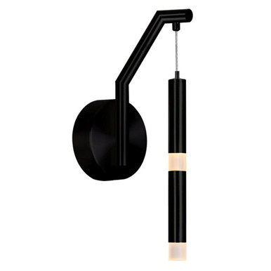 Flute 1 LED Light Wall Sconce by CWI - 1262W5-1-101