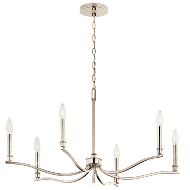 Redhill Rise 6 Light Large Chandelier by BSH - 147-BEL-1335319