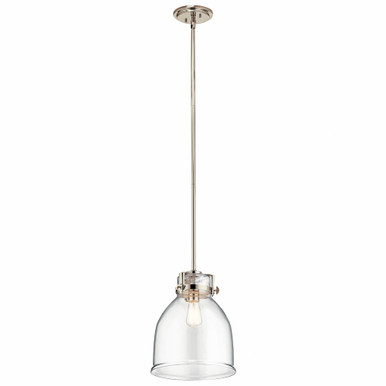 Briar 1 Light Medium Pendant 15.5 Inch Tall by Kichler - 44140pn