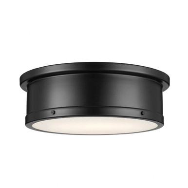 Serca 3 Light 18 Inch Wide Flush Mount by Kichler - 52541