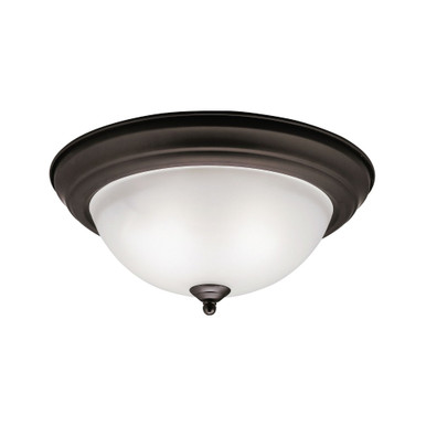 2 Light 13.25 Inch Wide Utilitarian Flush Mount by Bailey Street Home - 147-BEL-1760161