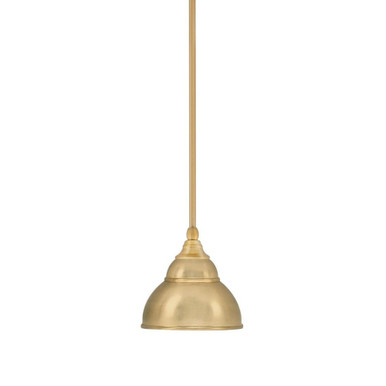 Stem 1 Light Stem Small Pendant 8 Inch Tall by Toltec - 23-NAB-427