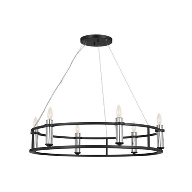 Rosalind 6 Light Large Chandelier by Kichler - 52490