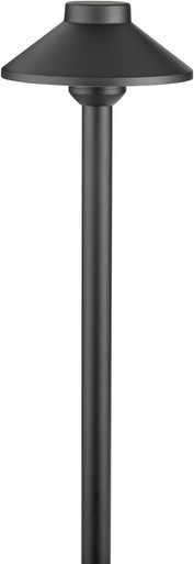 1 Light Stepped Dome Path Light 19.25 Inch Tall X 6.13 Inch Wide by Kichler - 15505BKB