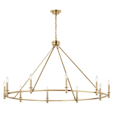Coldwell Road 10 Light Oversized Chandelier by BSH - 147-BEL-1335389