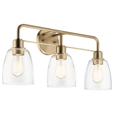Meller 3 Light Bath Vanity 11.25 x 24.25 Inch by Kichler - 55102