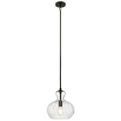 Riviera 1 Light Medium Pendant by Kichler - 43955
