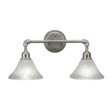 Vintage 2 Light Vanity Light 20 Inch Length by Toltec - 182--11-20