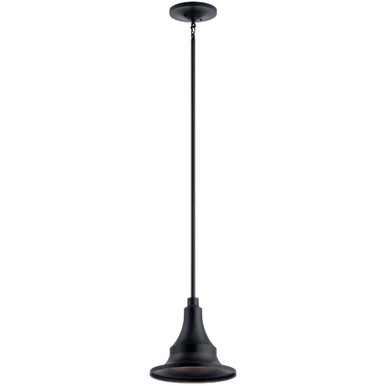 Hampshire 1 Light Mini Outdoor Pendant by Kichler - 59057bkt