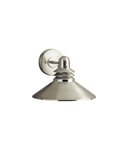 Grenoble 1 Light Outdoor Wall Lantern by Kichler - 9044ni